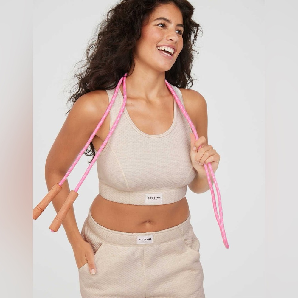 OFFLINE by Aerie Coffee Run Bra Top